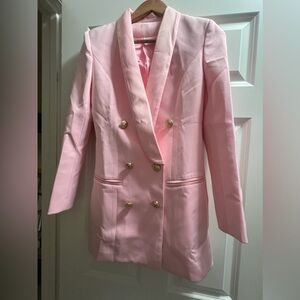 Pink blazer